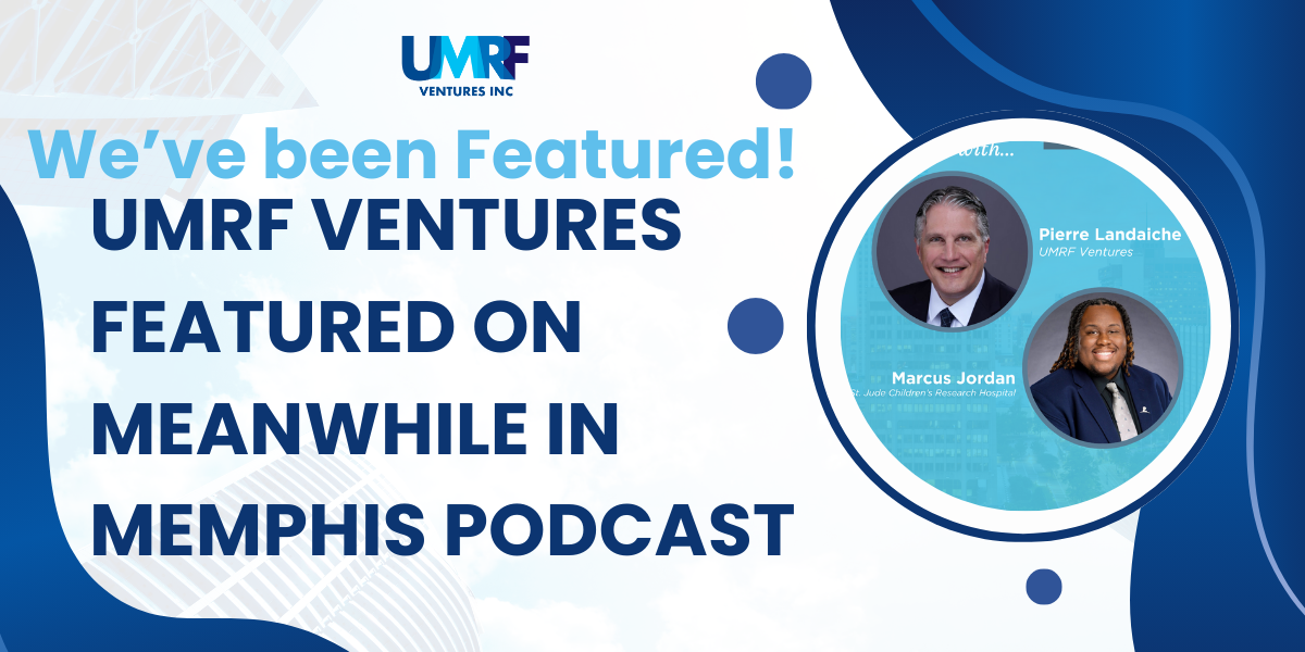 blog title image showing UMRFV being featured on Meanwhile in Memphis podcast